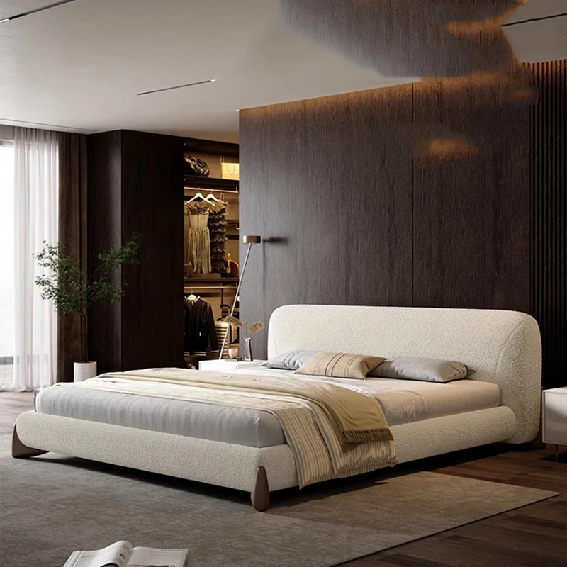 

Safe Bedroom Bed King Size Headboards Luxury Sofa Modern Massage Bed Girls Beauty Castle Princess Cama Lounge Suite Furniture