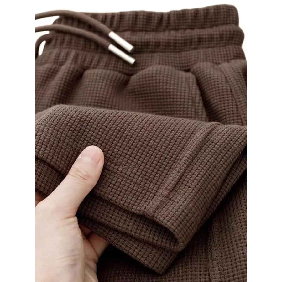 

Повседневные брюки Харадзюку, женские свободные спортивные брюки, универсальные тонкие широкие спортивные штаны, модные трикотажные брюки из смеси хлопка