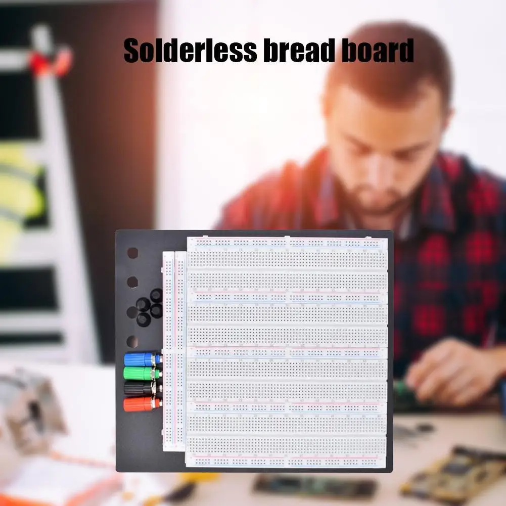 Solderless Breadboard No Welding 3220 Tie Points PCB DIY Bread Board ZY-208 for Bus Test Circuit Board