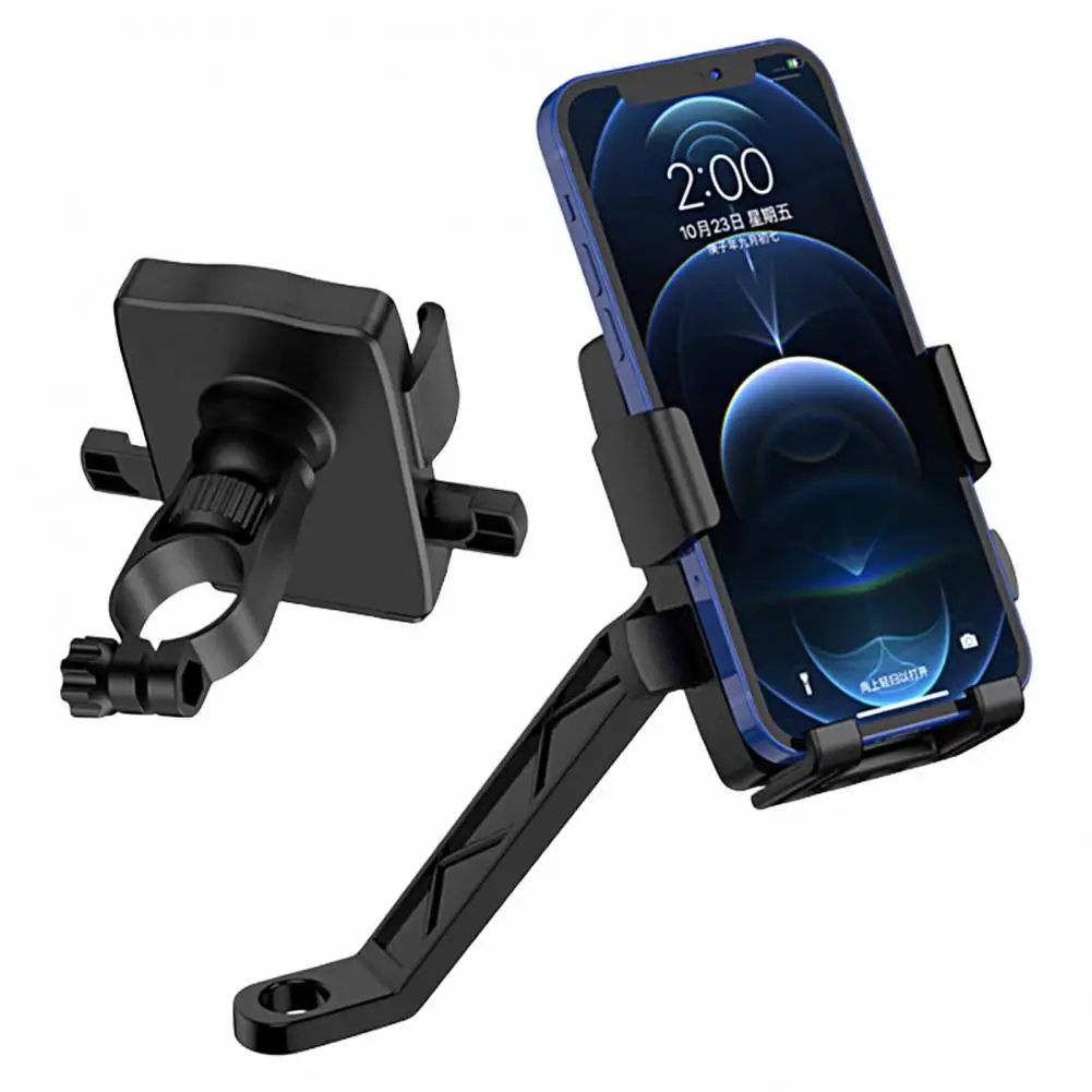 Motorcycle Bike Phone Holder Rotation Non-Shaky Motorcycle Phone Holder Bicycle Phone Rack Phone Mount Bicycle Accessories