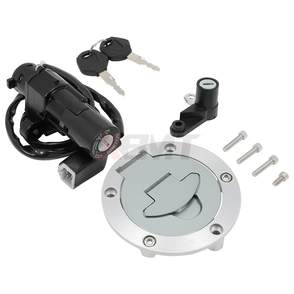 Motorcycle Accessories Ignition Switch Seat Lock Key Fuel Gas Cap Set For For Yamaha YZF R25 R3 YZF-R25 R3 2015-2019