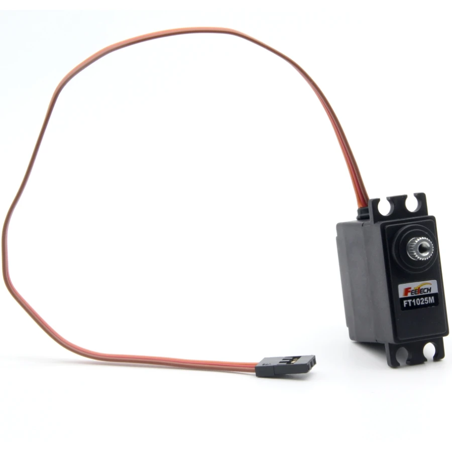 인공 지능/로봇 키트/Eneloop 용 고전압 토크 디지털 서보 모터 7.4V 10.5Kg FT1025M 메탈 기어 서보 모터