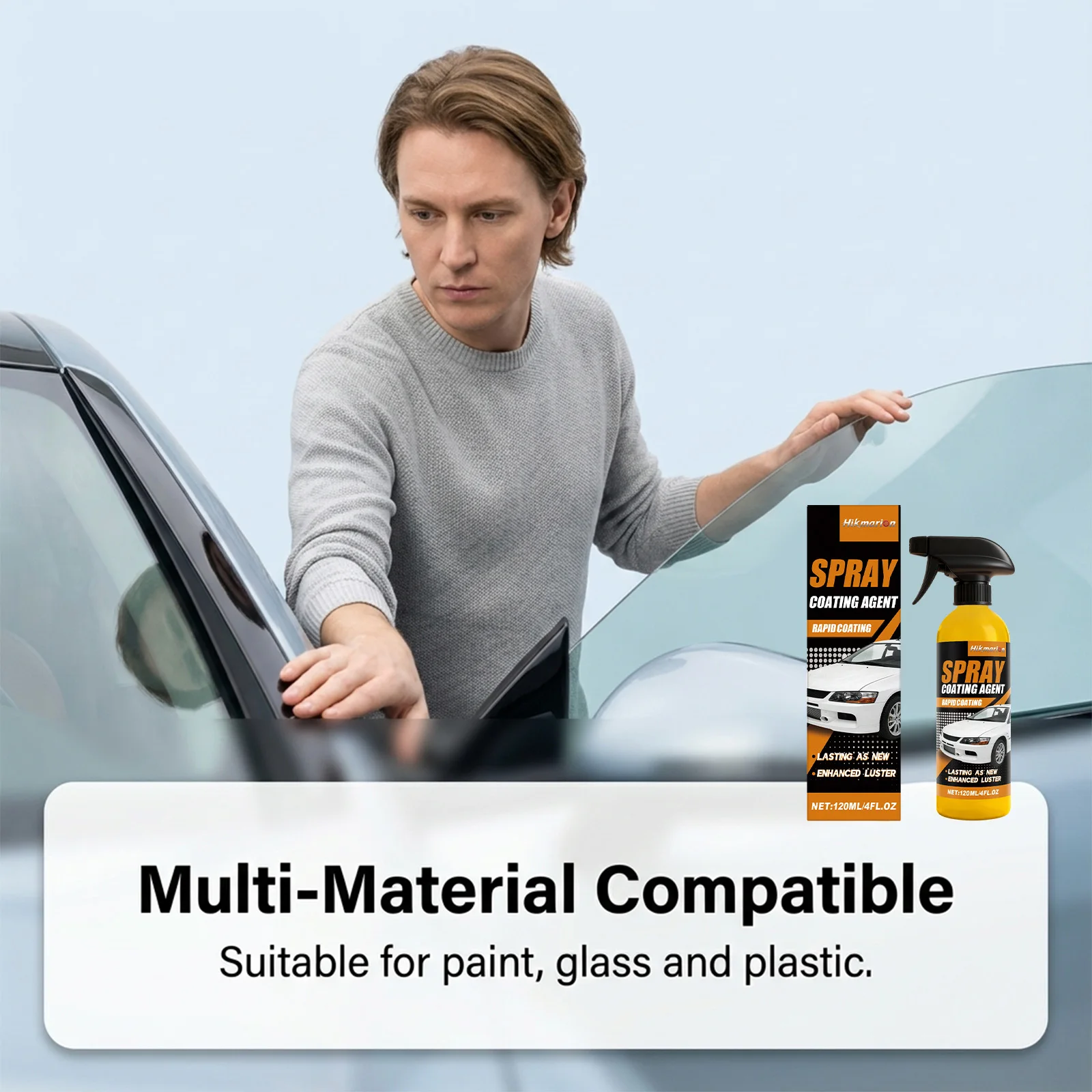 Car Coating Spray Nano Ceramic Polish Paint Restoration Anti Rust Anti Fouling High Shine Protector For Auto Glass Plastic