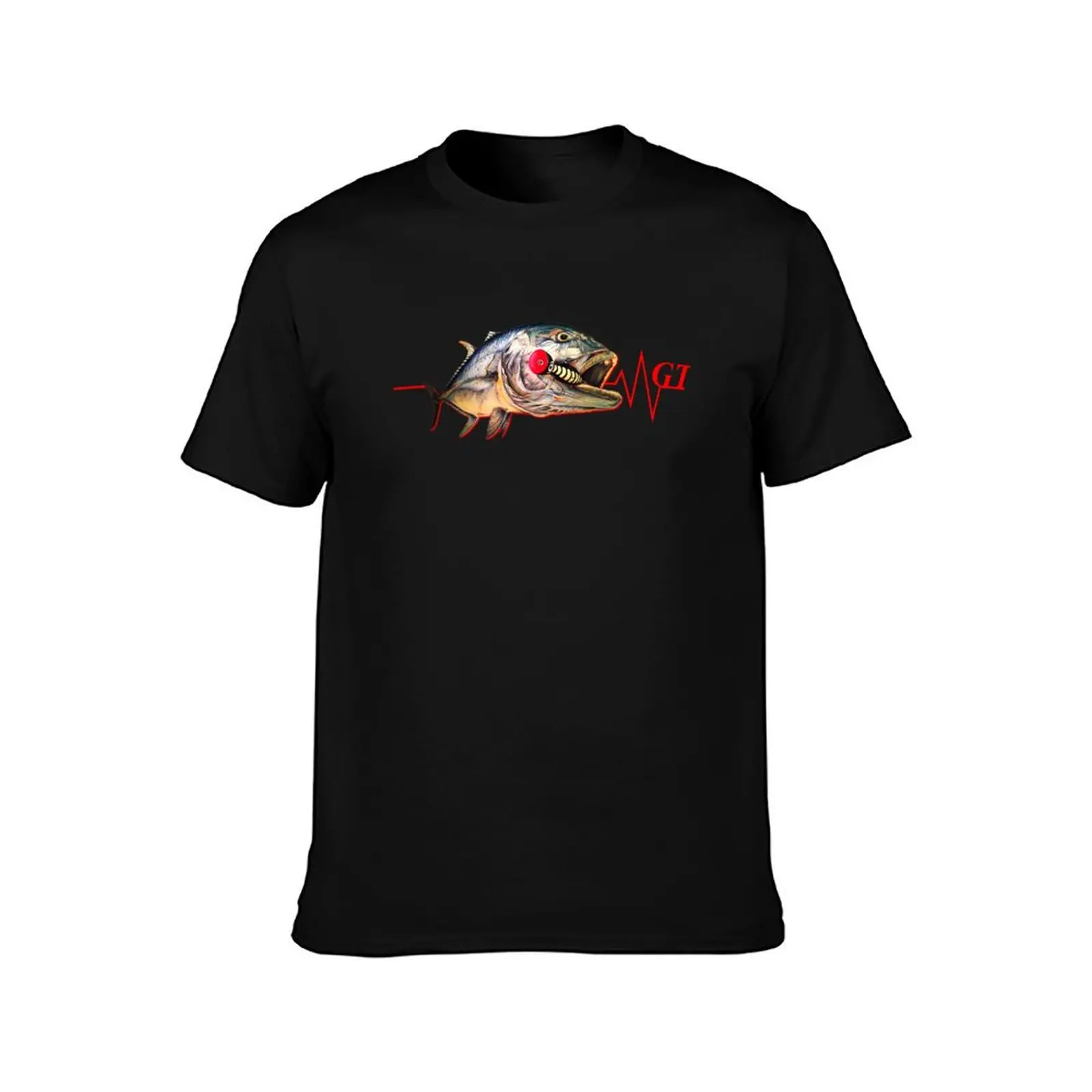 G.T. Heart Beat T-Shirt Casual Work Wear T-Shirt