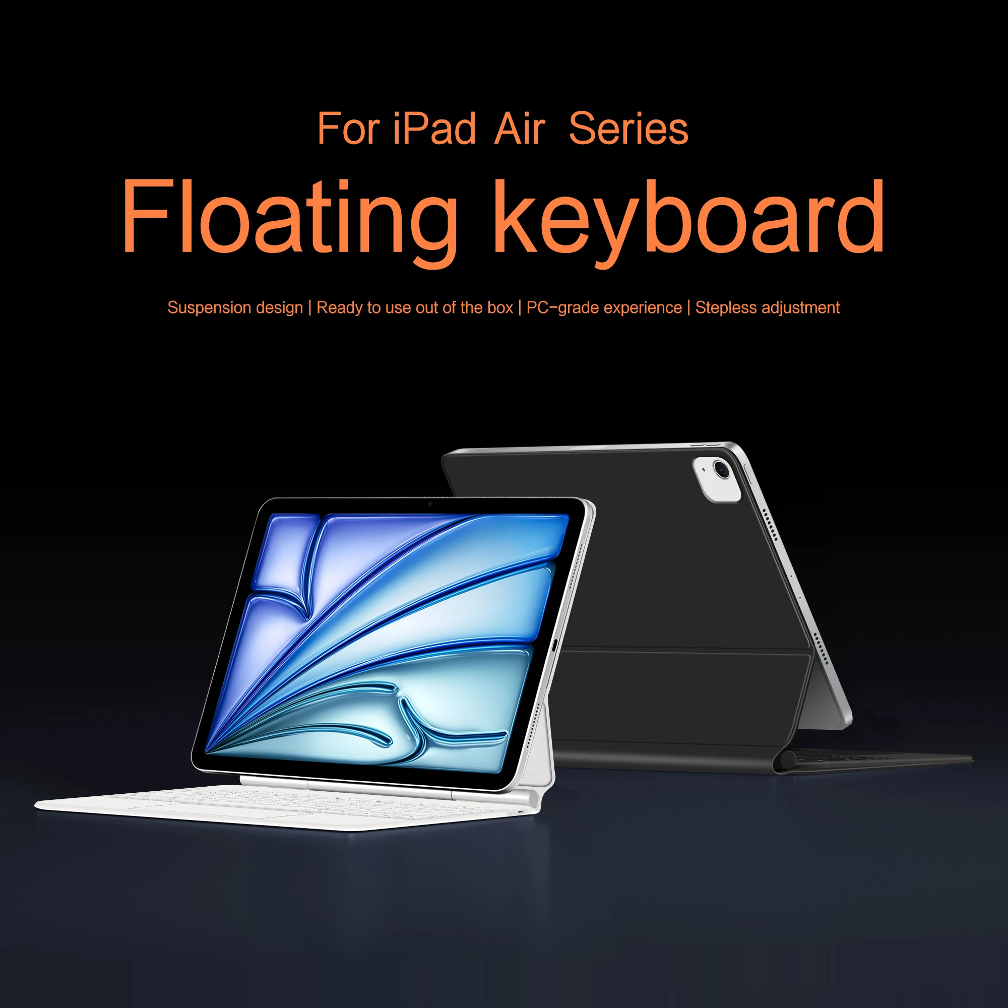LFOIQN Magic Keyboard For iPad Air 11 13 M4 M3 Air 4 Air 5 iPad Pro 11 12 9 13
