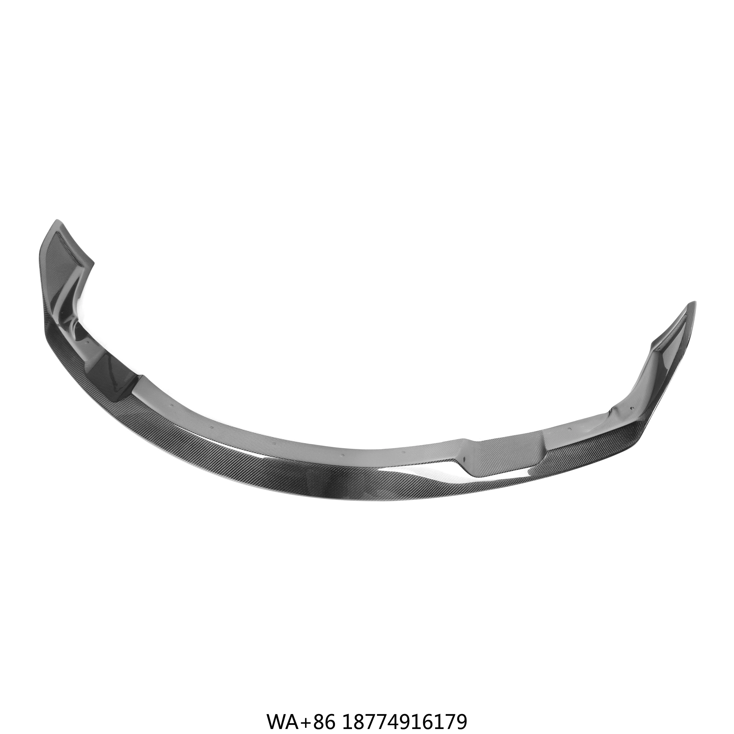 

Real Carbon Fiber Supra A9 Front Bumper Lip V Style Carbon Fiber Auto Part for Supra A90 2019+ A90 Front Lip