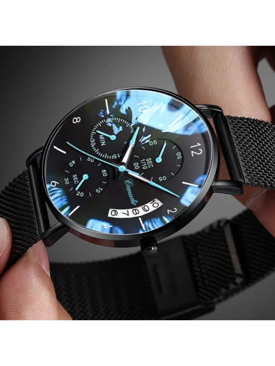 Men's Fashion Business Quartz Watch Non-Mechanical Watch