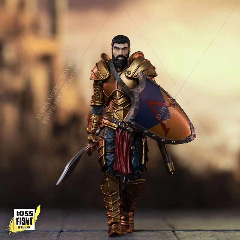 In Stock Boss Fight Studio 1/18 Scale Soldier King Leonidas Gleeman Magic Series Full Set 3.75-inch Action Figure Model Toys