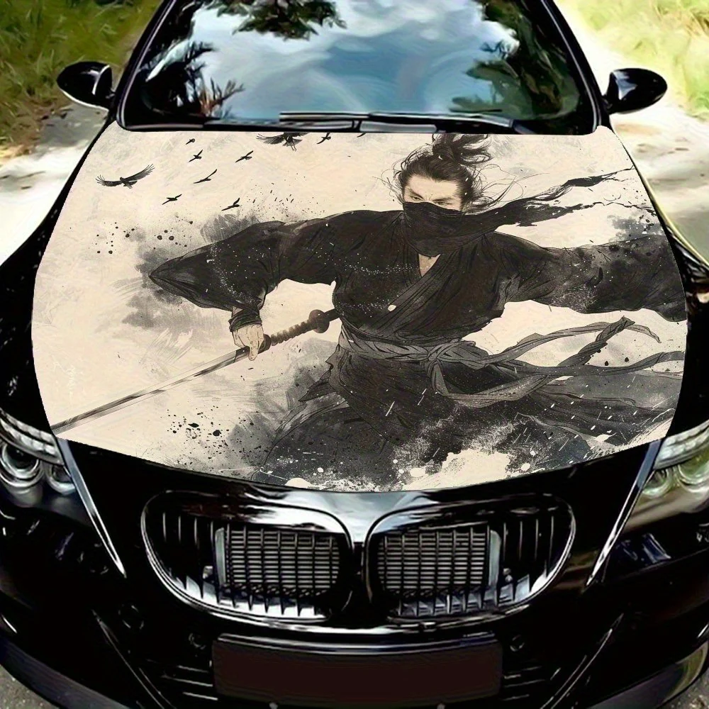 

Trendy Chinese-style Xia Ke Car Hood Printing Stickers, Waterproof, Sunproof And Scratch-proof PVC Printing Stickers, Auto Parts