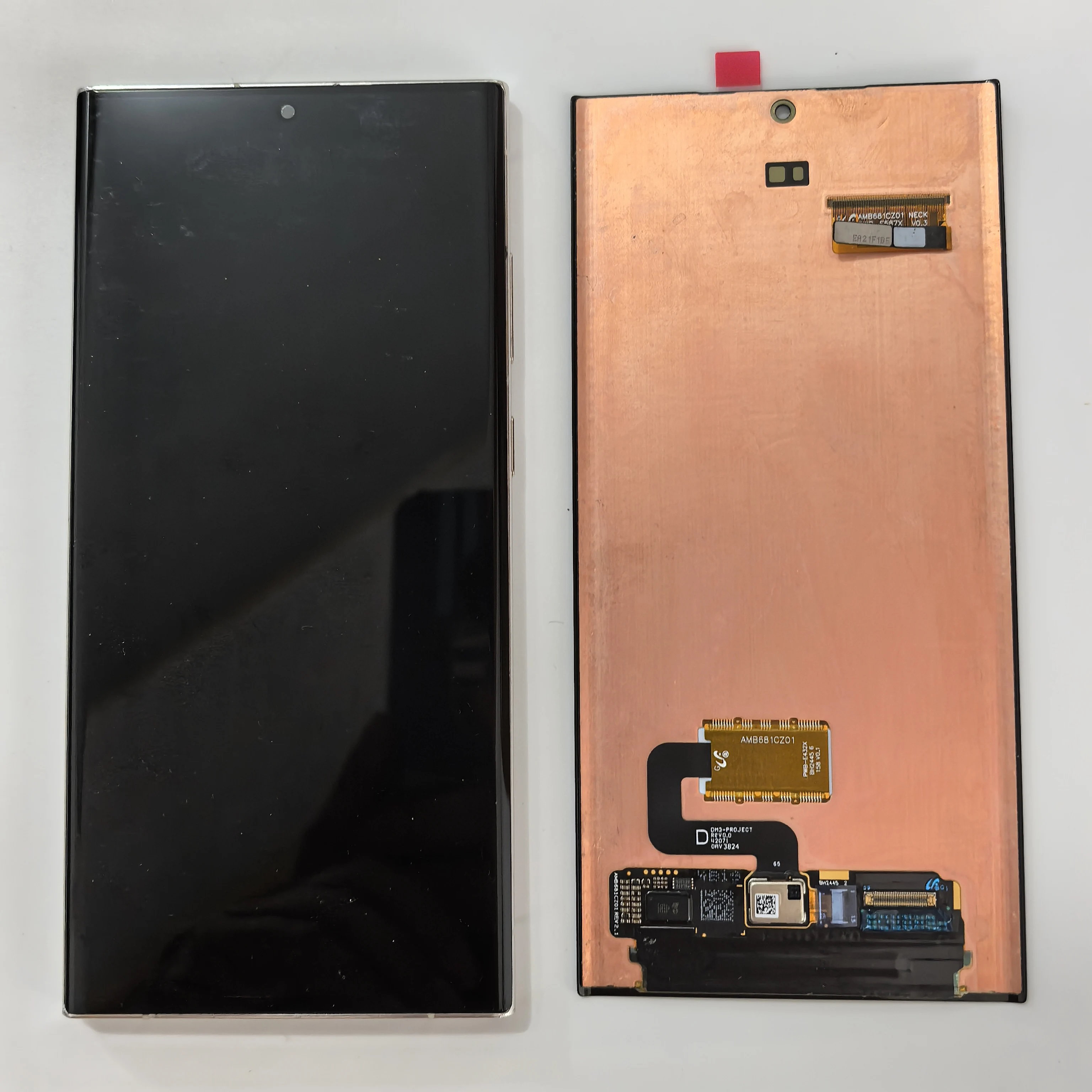 Wyświetlacz LCD z ekranem dotykowym i digitizerem, Super AMOLED 120Hz, z defektem, do Samsung S23 Ultra 5G S918 S918N S918D S918B S918U — zdjęcie produktu 6