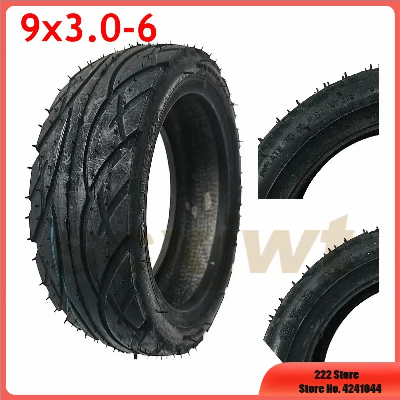 

High Quality 9x3.00-6 Vacuum Tubeless Tire for Mini Bike Electric Vehicle Scooter 9 Inch 9*3.00-6 Wear-resisting Tyre