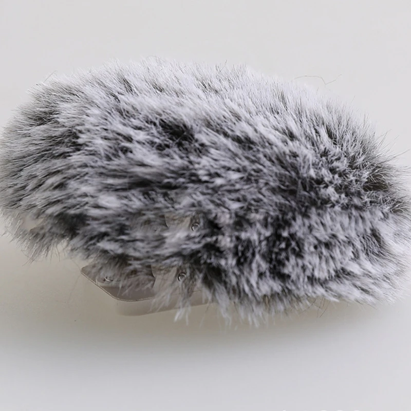 Windscreen Cover for BOYA Omic Lavalier Microphones Windshield Artificial Furs Wind Screen Furry Sleeve 2Pcs