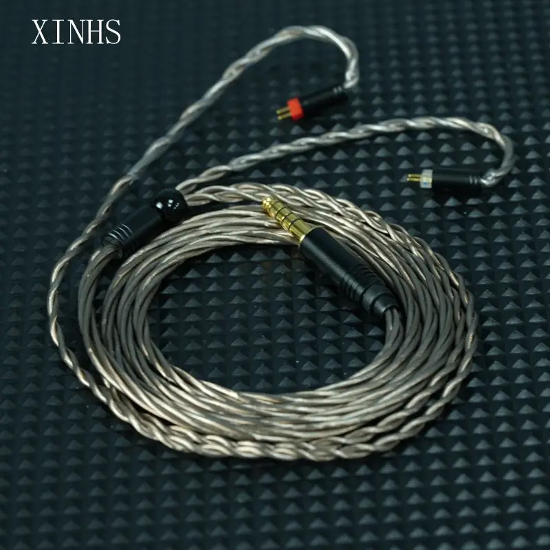 

XINHS S106 4-ядерный 7N коаксиальный экранированный Hi-Fi кабель для обновления чистой меди LITZ