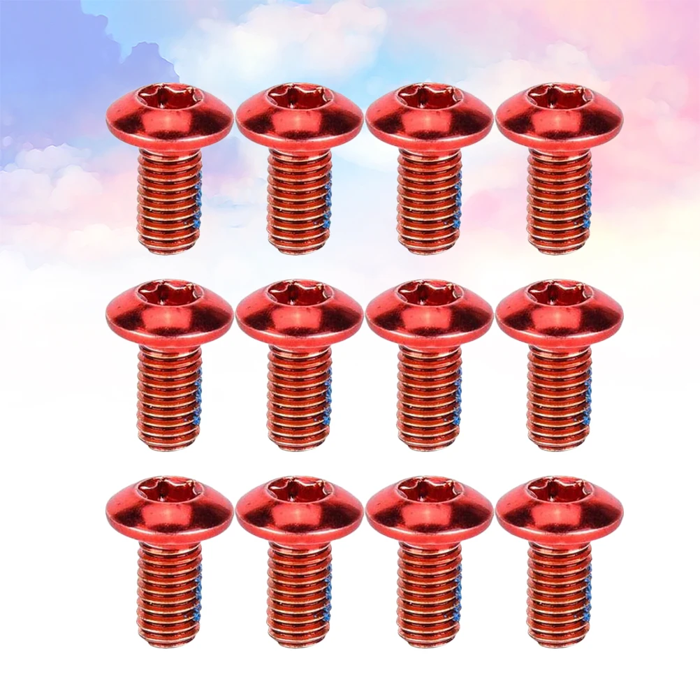 

Screws Bicycle Parts Brake Cage Bolt Titanium Rotor Bolts Grip for Bike Bottle Red Alloy Stem Handlebar