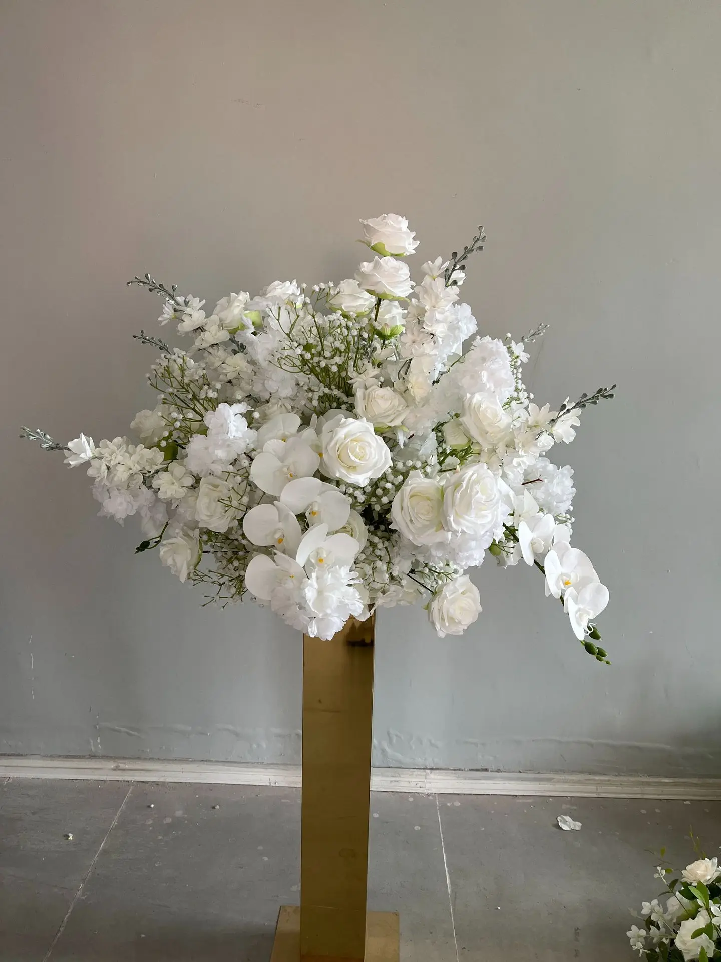 Großhandel Bunte Künstliche Rosen-Grüngut-Blumenkugel Tischdekoration für Hochzeiten, Straßenbegleiter und Schaufenster-Blumendekor – Detail 7