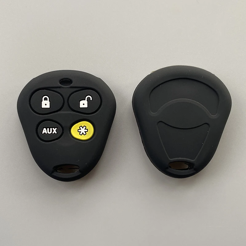 Silicone Car Key Case Cover for Dodge Viper  EZSDEI474V Keyless Entry Remote 4 Buttons Car Accessories Auto Anti-theft Device