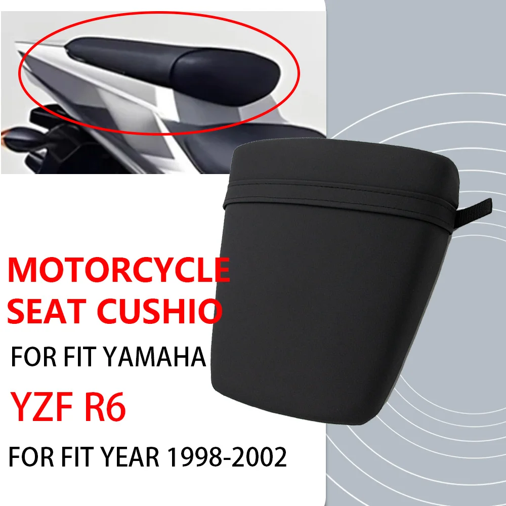 

Motorcycle Passenger Rear Pillion Seat Fit For YZF600 YZF 600 YZF-R6 YZF R6 1998 1999 2000 2001 2002 98 99 00 01 02