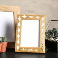 100pcs 2.5cm DIY Craft Mirror Stickers Leaf Shape Decorative Acrylic Adhesive Craft Mini Mirror Tiles Small Wall Mirror for Art 5