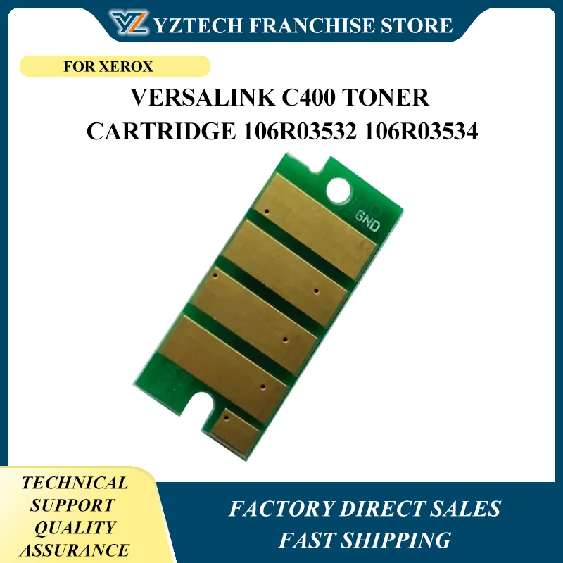 

20pcs VersaLink C405 Chip 106R03535 106R03533 For Xerox VersaLink C400 Toner Cartridge 106R03532 106R03534