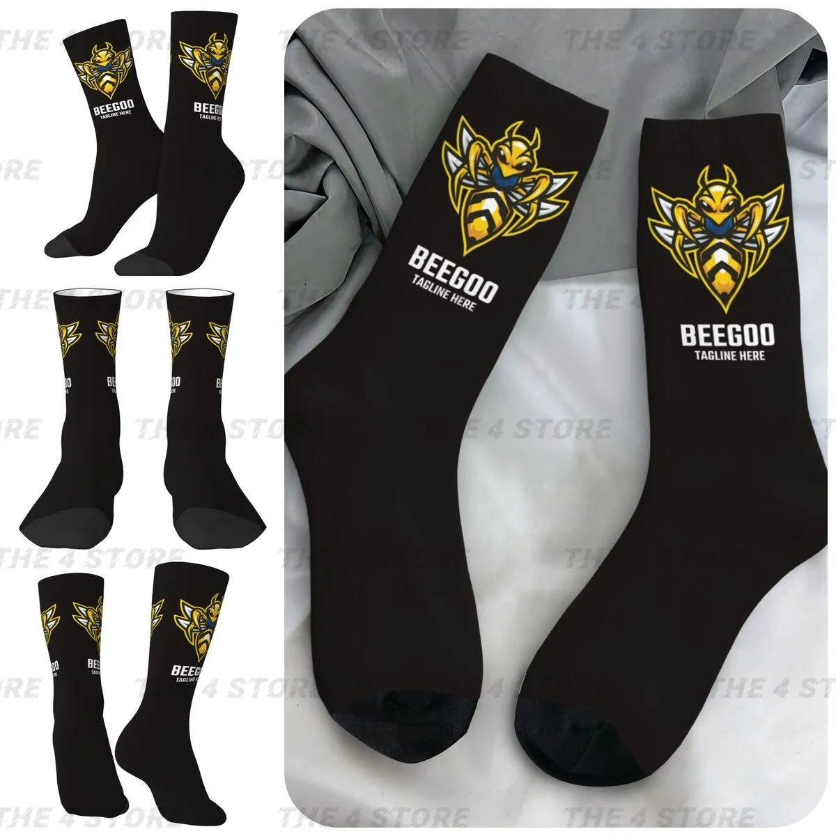 

Bee Movie Ya Like Jazz High elasticity polyester fiber Men and Women printing Socks
