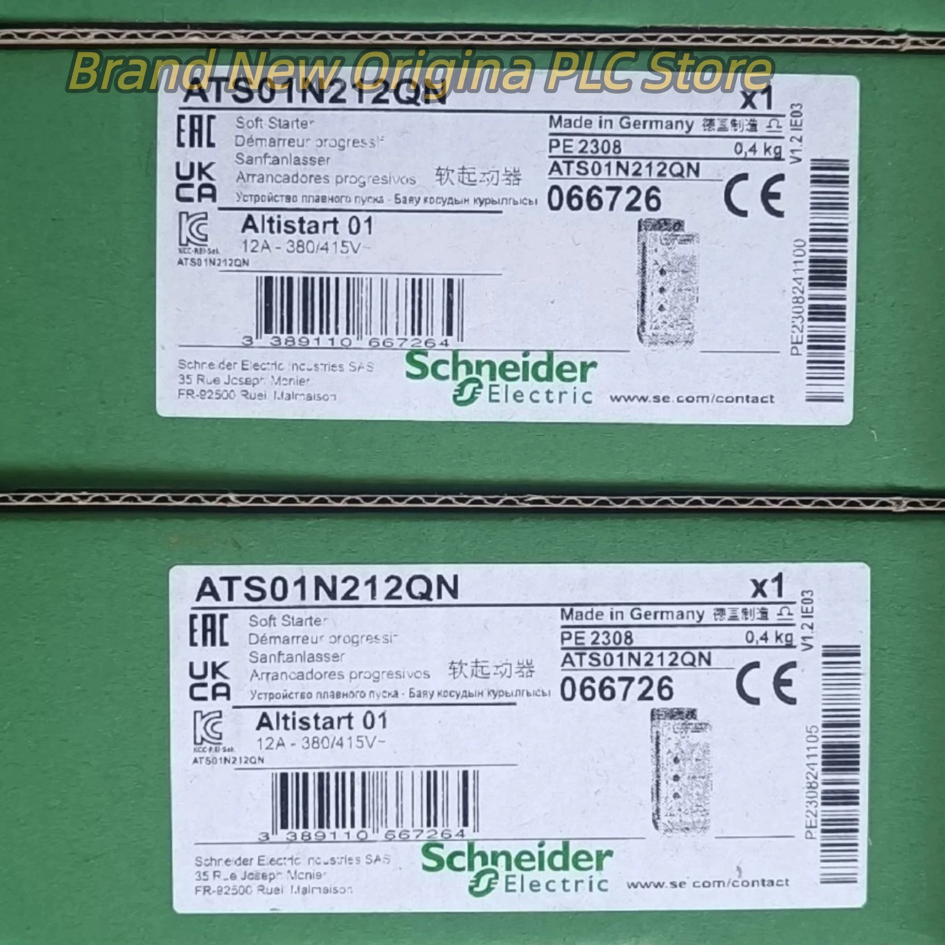

ATS480D47Y 47A 22kW new in box Soft starter