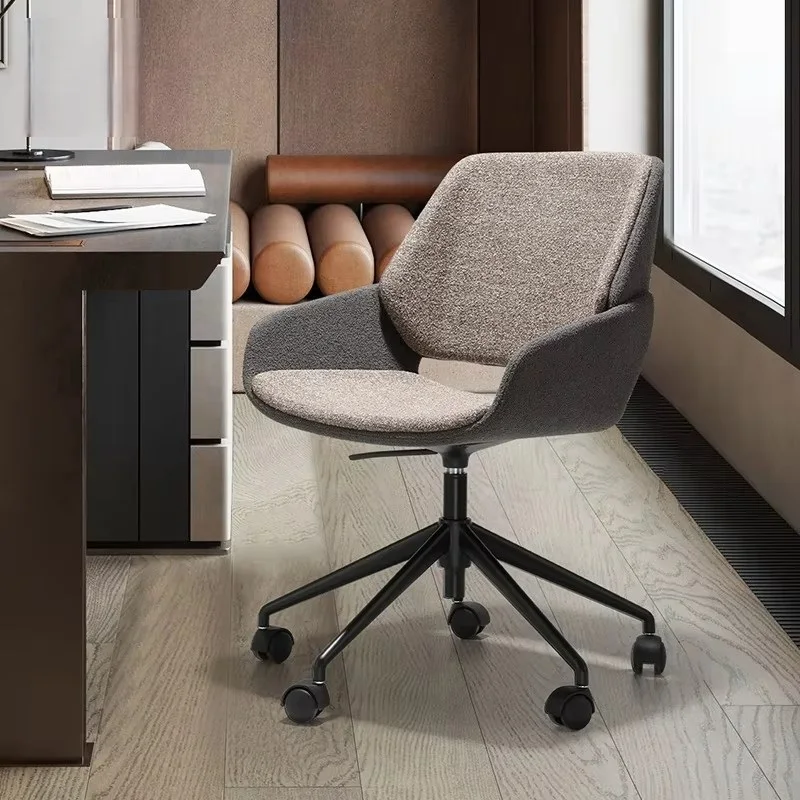 High-End E-Sports And Learning Chair Modern Home & Office Computer Desk Chair With Comfortable Backrest Fabric Material