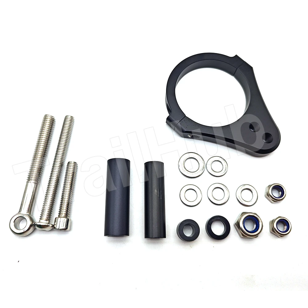 Steering Damper For Scooter kukirin G3 pro 2024 Stabilizer Mounting Electric Scooter Aluminum and Steel Modification Bracket