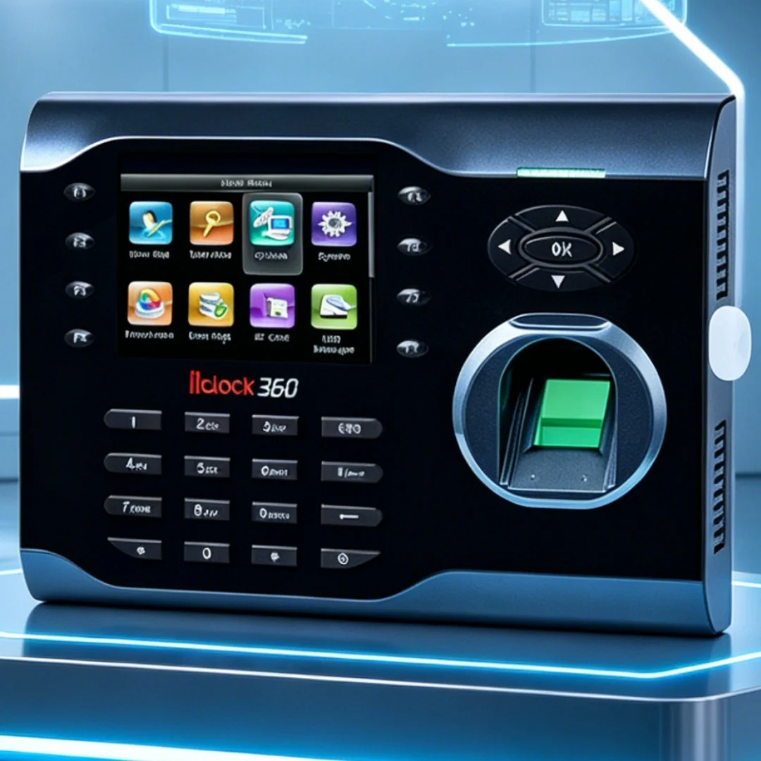 ZK Software Iclock360 Biometric Fingerprint (8000) Password Employee Time Attendance Machine 2.8