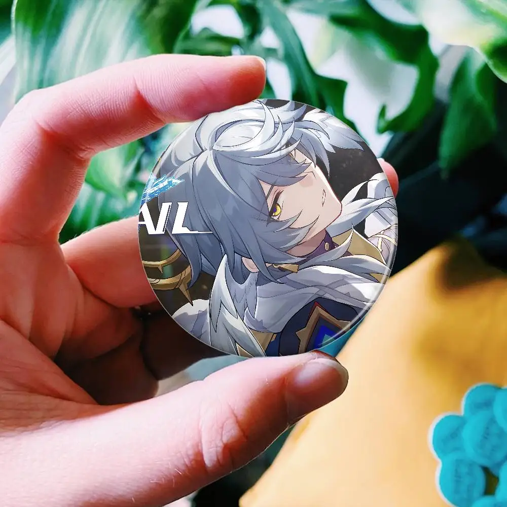 Sunday Honkai Star Rail Soft Button Pin Bright Printed Icon Gift For Friends Badge Collar Brooch Lapel Pin Metal