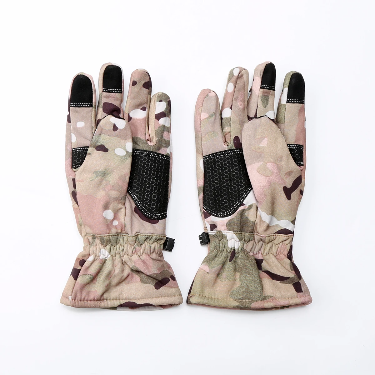 قفازات دافئة للزوجين لركوب الدراجات، فاخرة وبسيطة، للسفر في الهواء الطلق، ثلاثة أصابع، ألياف متينة دافئة مقاومة للماء وناعمة ومتينة