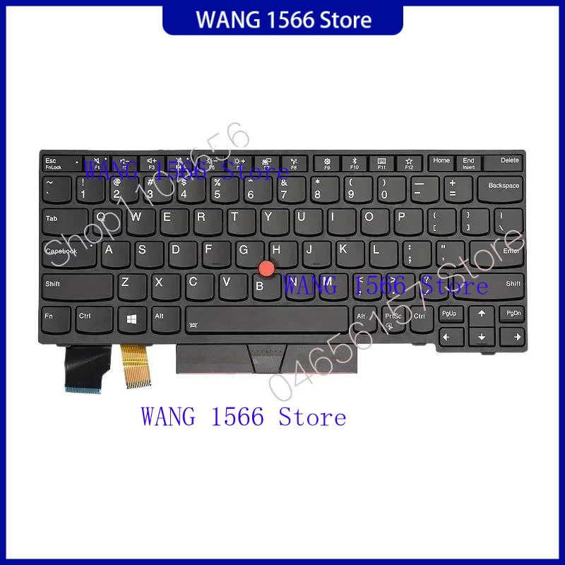 Nuevo teclado para ordenador portátil Z J US/ruso para ThinkPad X280 A285 X390 X395 L13 Yoga S2 5th S2 Yoga 5th retroiluminado