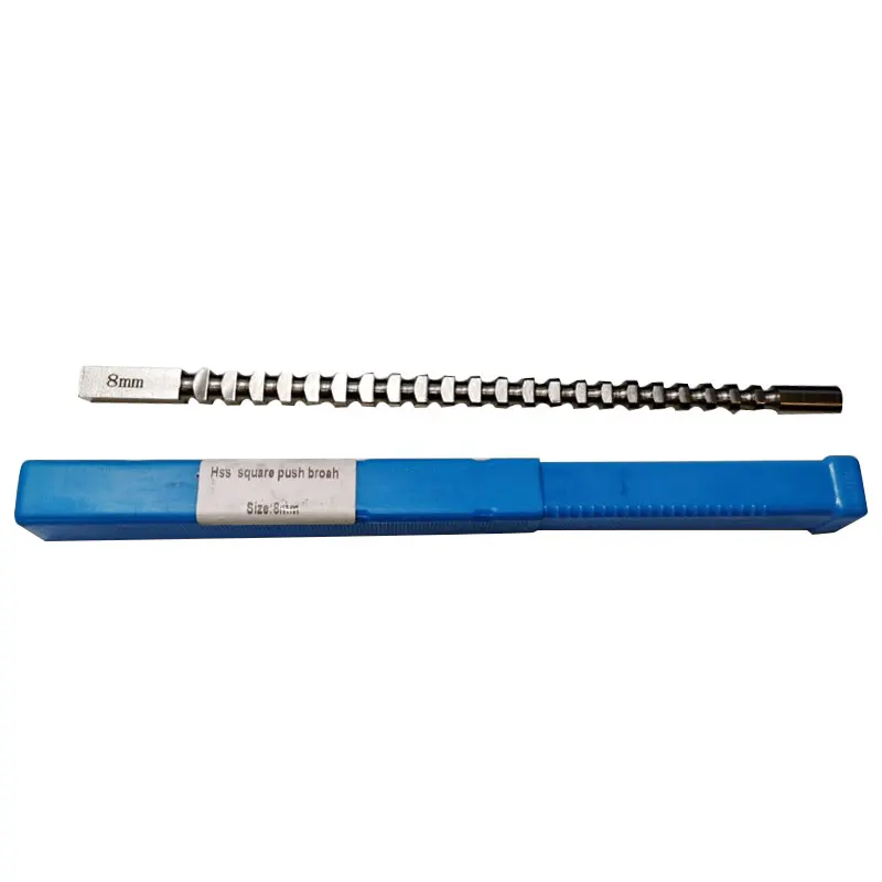 Square Push tipo Broach Cutter Ferramenta de Corte Hss Tamanho Métrico mm