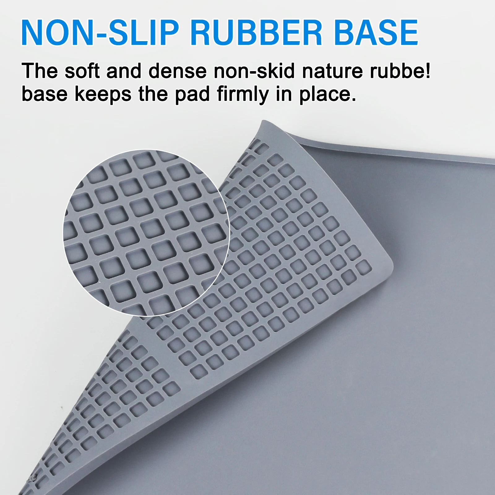 NEWACALOX 500x350mm 大型はんだ付けマット シリコン修理マット 耐熱磁気作業マット 電子機器、コンピューター、電話用