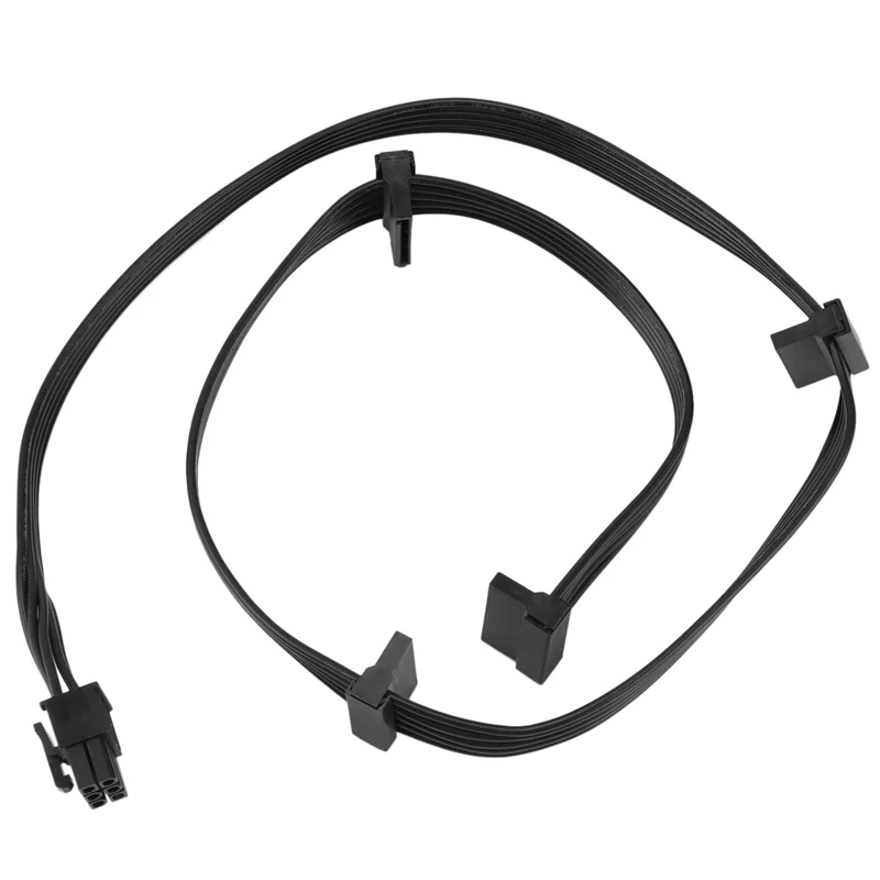 Kabel zasilający 3x PCIe 6Pin męski na 4 SATA do zasilaczy Seasonic Focus+/ MK3/ FX/ P Series 850PX 750PX 650PX 550PX