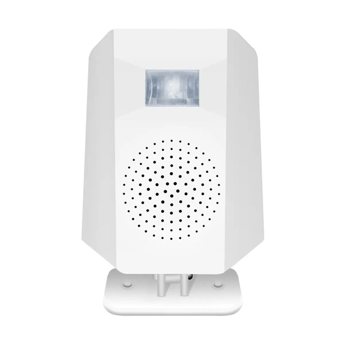 Digital Essentials DC 5V Standing Rotatable Infrared Motion Sensor Alarm Volume Adjustable PIR Voice Player EU PLUG