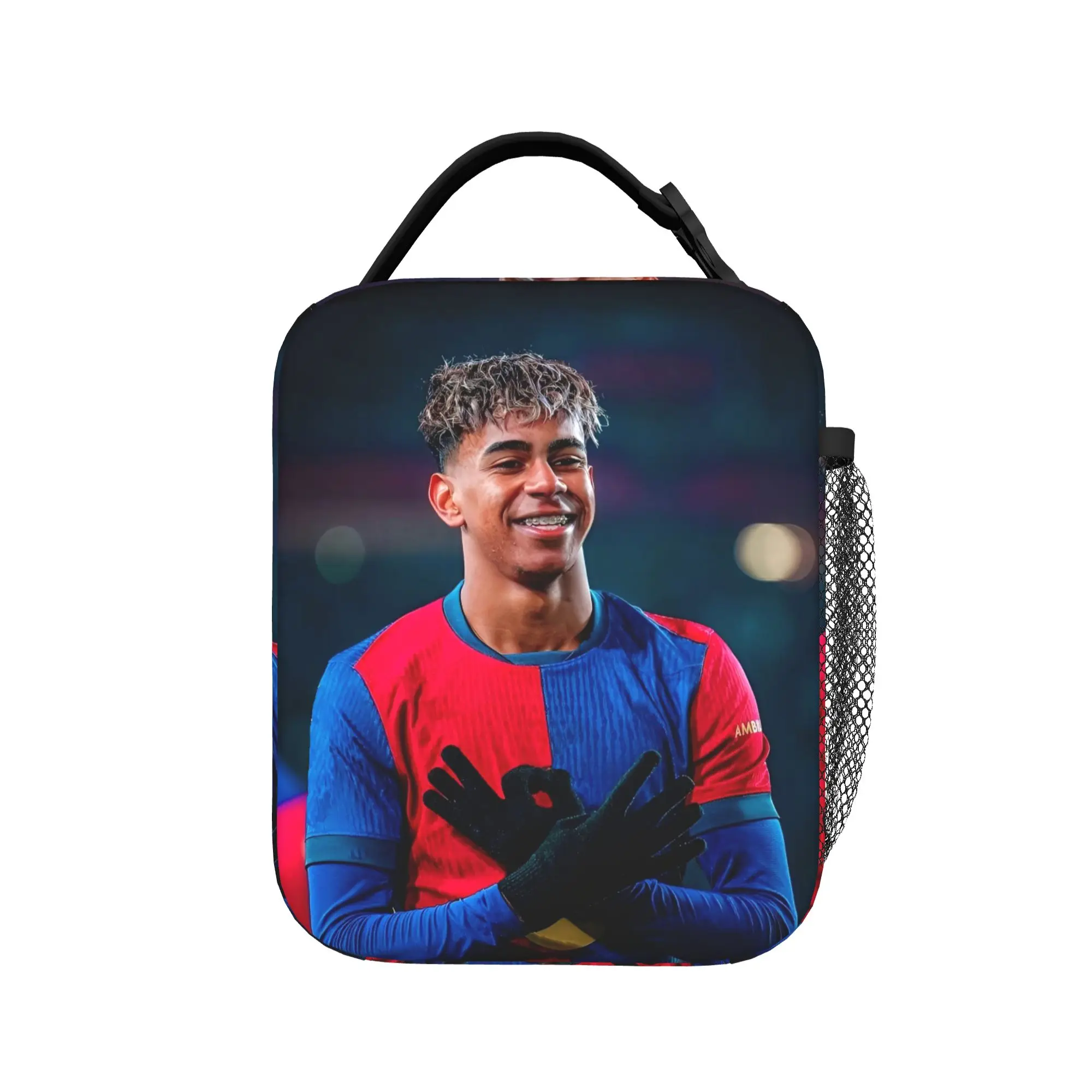 Numner 19 Lamine Y-Yamal Insulated Lunch Bags Cooler Bag Meal Container Football Soccer Tote Lunch Box Girl Boy College  Outdoor