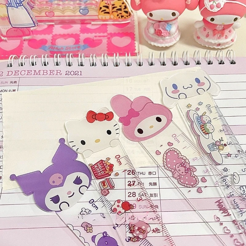 시나모롤 자 귀여운 산리오 직선형 측정 도구 정밀 눈금 - Tech Office Accessories 리뷰 및 가격