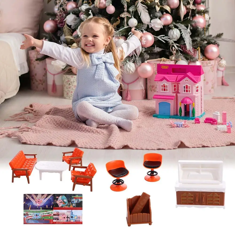 House Play Toy Furniture Toys Action Figure Simulation Furniture Dollhouse Furniture Doll House Decoration Miniature Furniture