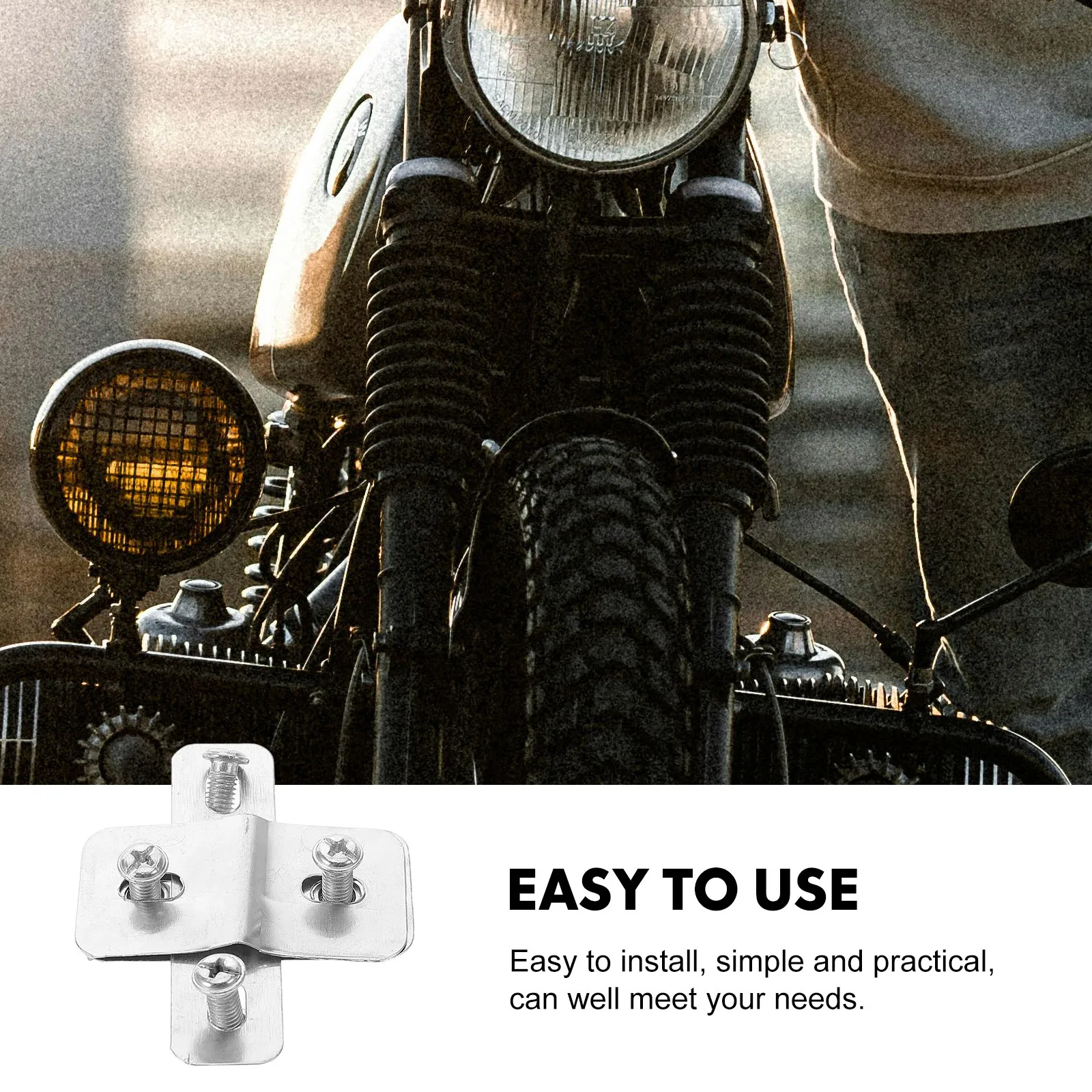 5 قطعة مقاطع ربط سلة الدراجة الثقيلة تصاعد محول للدراجات البضائع الرف الإفراج السريع قوس حامل ثابت آمن