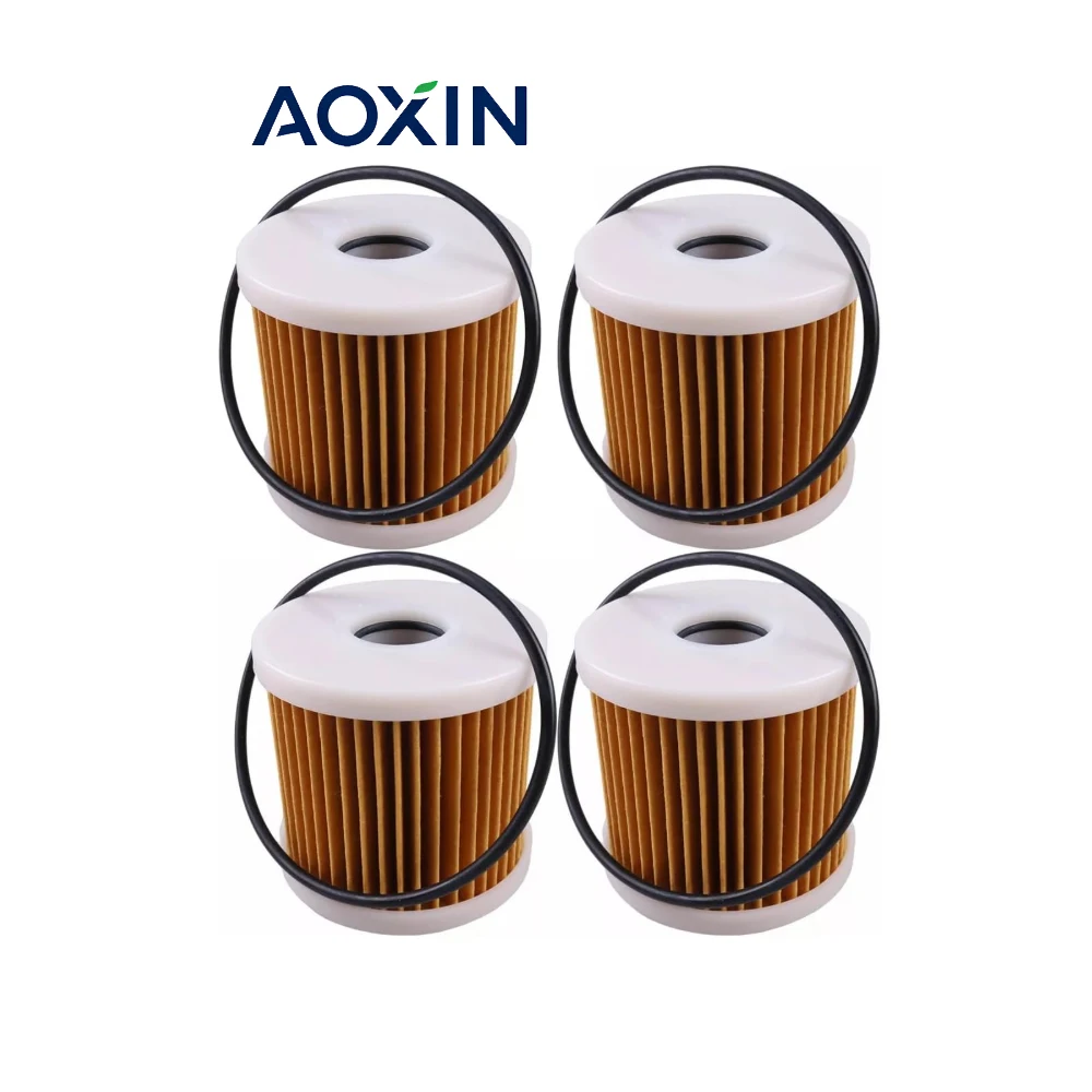 4 قطعة فلتر الوقود فاصل المياه 90794‐46871‐00 90794‐46871 90794-46911 متوافق مع محرك هوندا ياماها الخارجي #1
