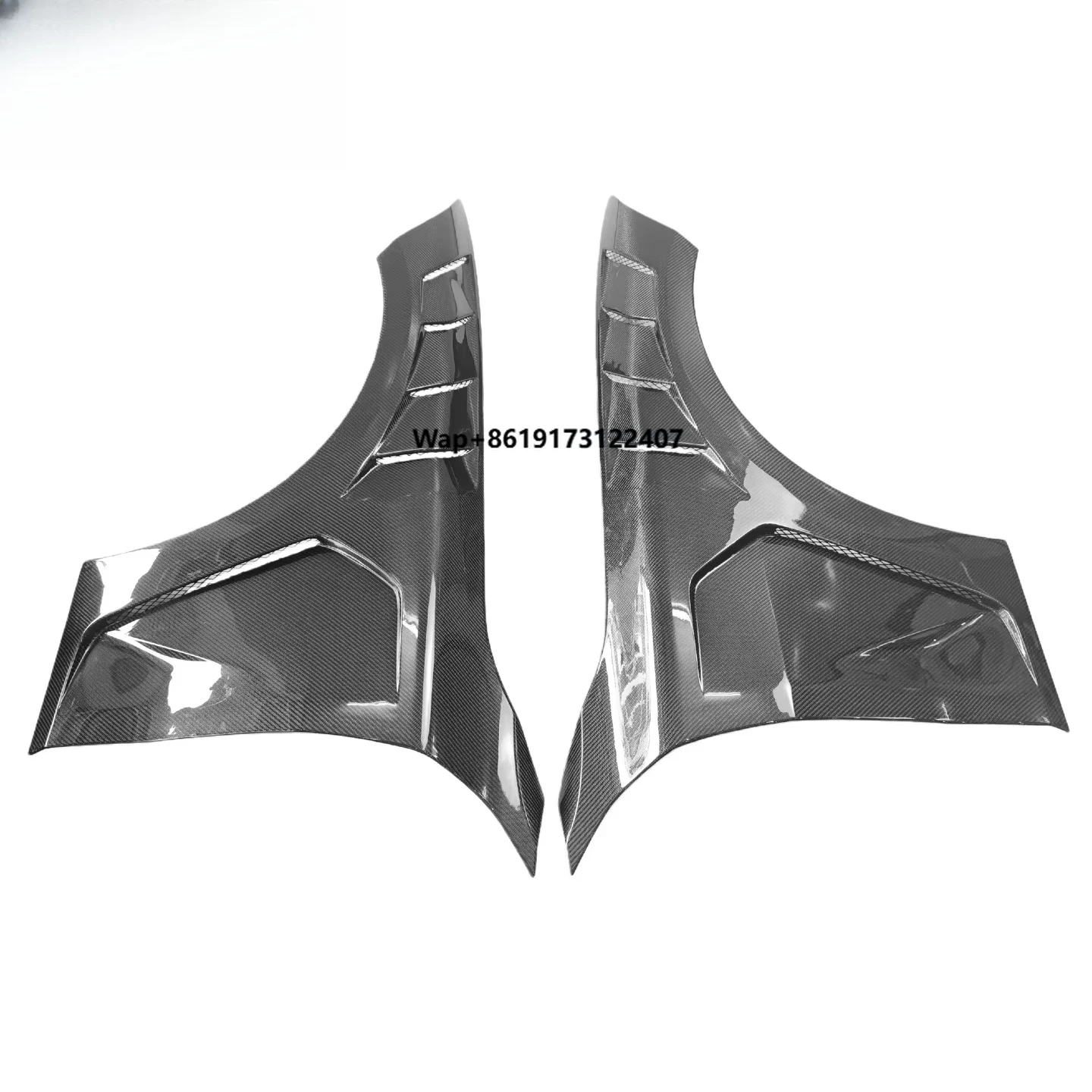 

New Product Carbon Fiber Car Parts Side Fenders for 4 Series G22 G23 Side Fender Air Vented Mudguard Bodykit