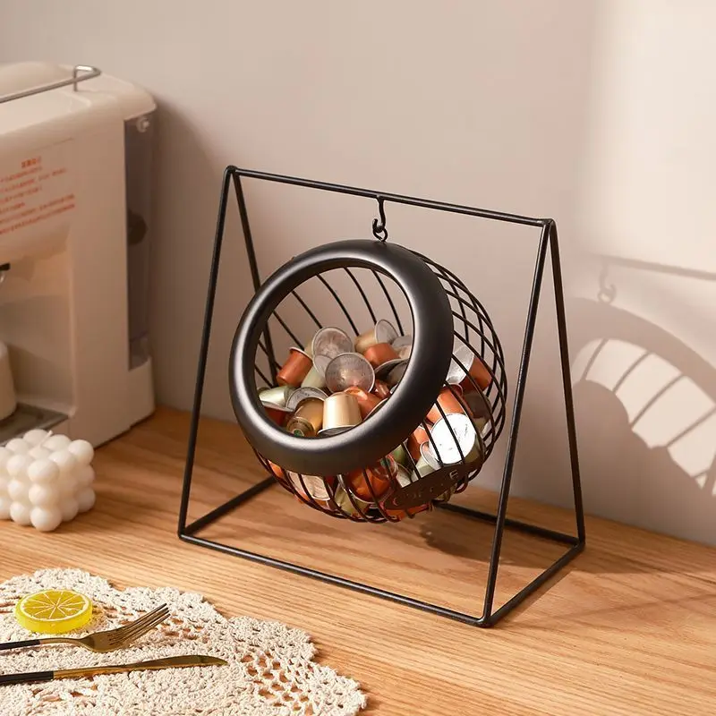 

Новинка 2025 года, подвесная корзина с фруктами, корзина для хранения закусок из кованого железа, полка для гостиной, журнальный столик, поднос для конфет, украшение дома