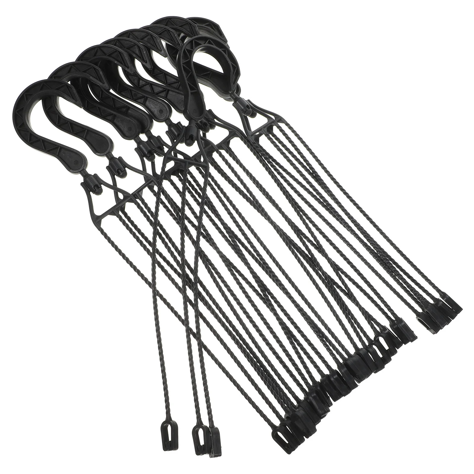 10Pcs Plastic Hanging Flowerpot Hooks Durable Plant Holders for Home Garden Office Space Saving Plastic Hanging Hooks