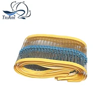 100PCS/Lot Metal Film Resistor 1/4W 1% 100R 220R 1K 1.5K 2.2K 4.7K 10K 22K 47K 100K 100 220 1K5 2K2 4K7 Ohm Resistance 1R~22M 2