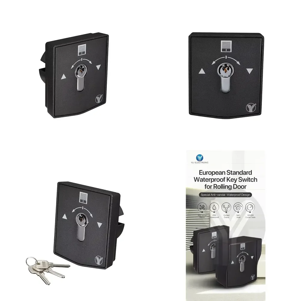 

European Standard Waterproof Key Switch for Rolling Door YKS-853A(EN)
