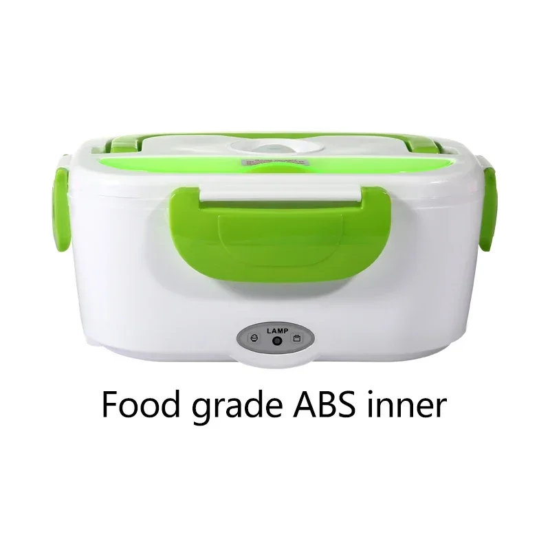 Dropshipping Dual-purpose Electric Heated Lunch Box for Car and Office, Home Food Warmer Electric Portable Hot Lunch Box