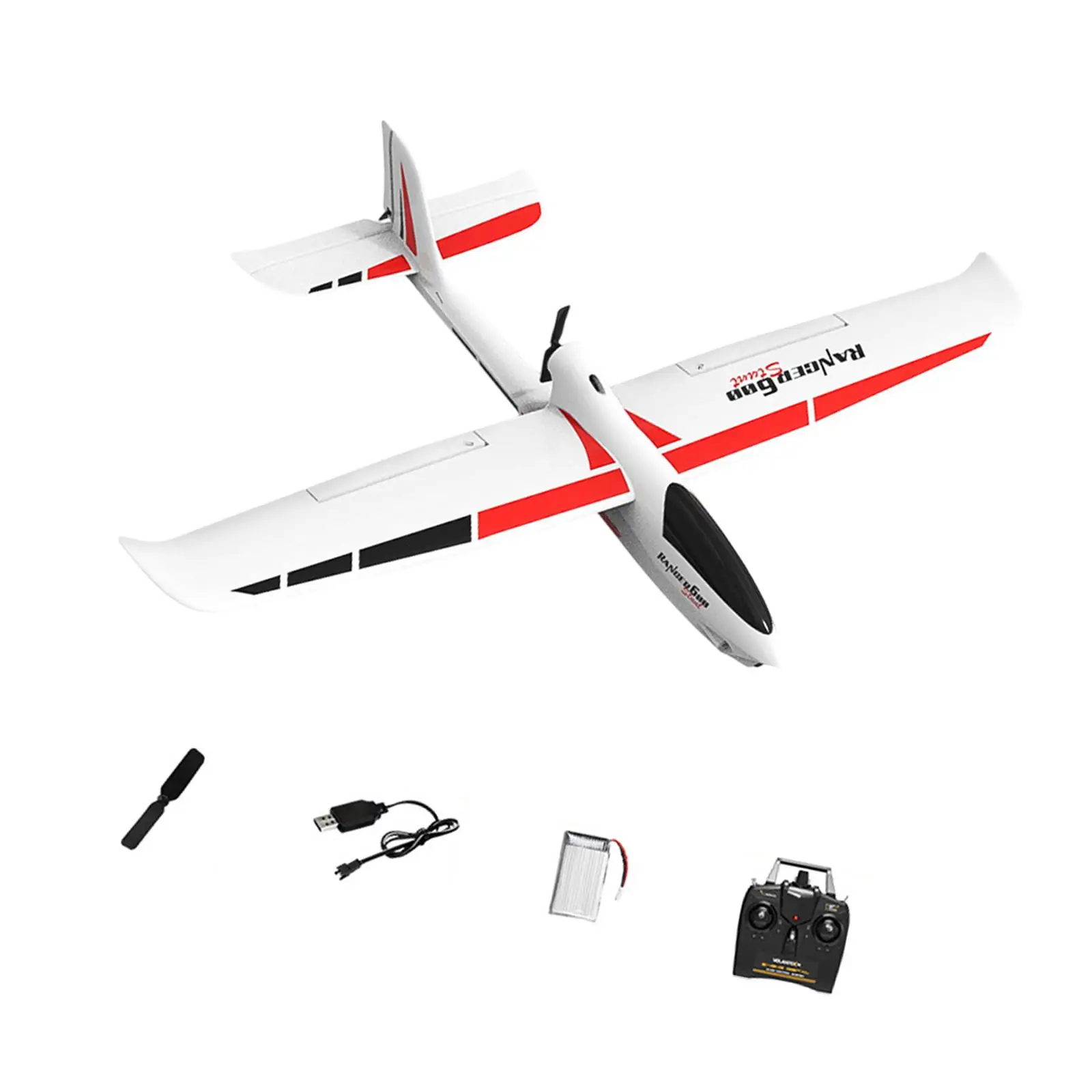 RC Airplane USB Charging Imagination Realistic Outdoor Sport Game Toy 4CH Foam Aircraft for Kids Adults Beginner Teens Children