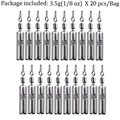 20pcs 3.5g