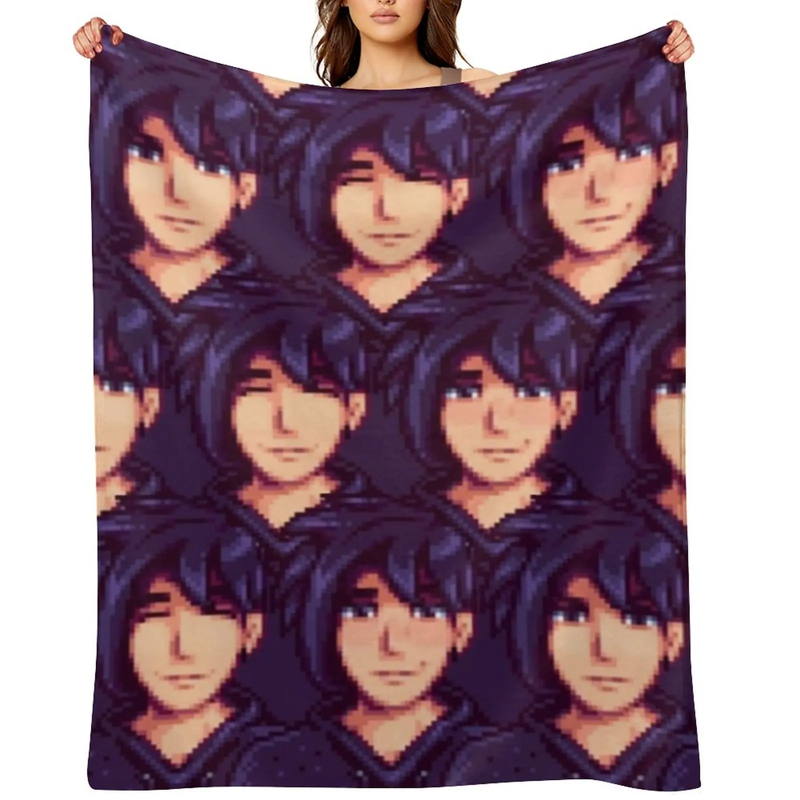 Stardew Valley: Sebastian Throw Blanket Decorative Sofas Blankets For Bed Giant Sofa Single Blankets