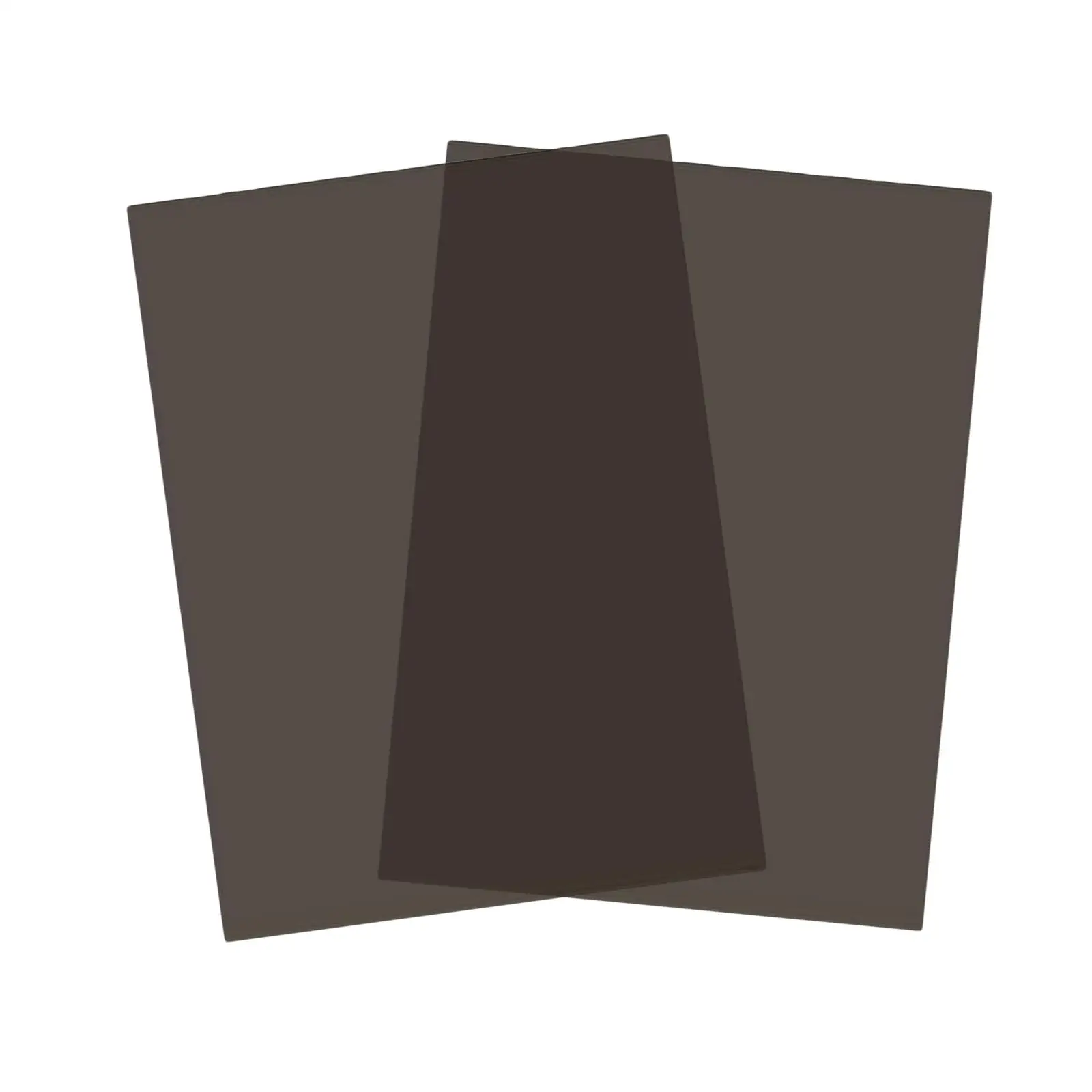 2x прозрачный лист из ПВХ, портативный легкий многоцелевой пленочный лист, прозрачный лист из ПВХ, лист для поделок, DIY трафарет для резки